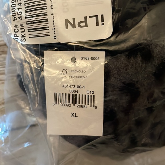 🆕 GAP Women’s Animal Print Shirt Jacket Shacket Coat Outerwear XL 16/18 - Picture 10 of 13